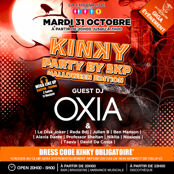 THE KINKY PARTY BY 3KP HALLOWEEN EDITION