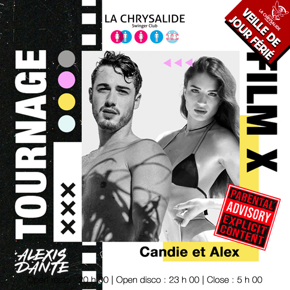 TOURNAGE FILM X DE CANDIE ET ALEX