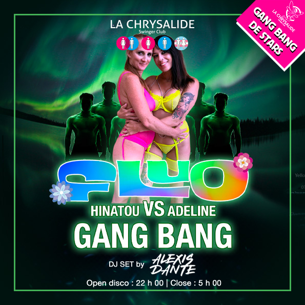 GANG BANG FLUO HINATOU VS ADELINE