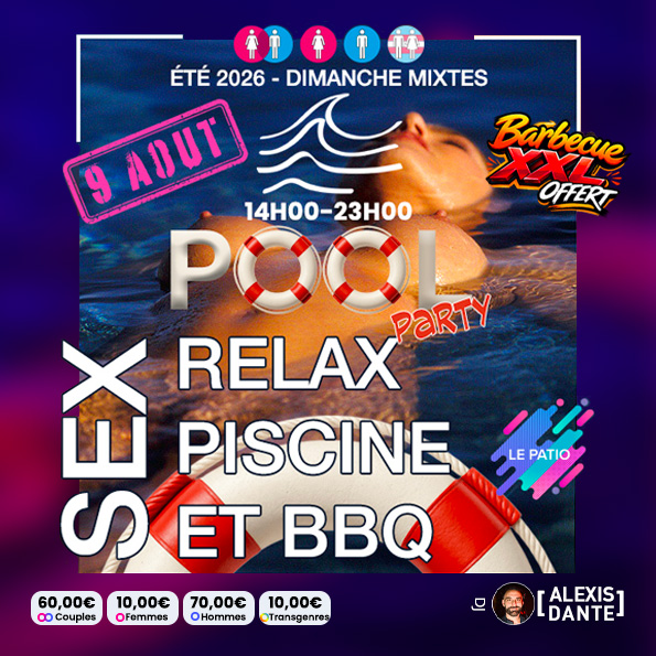 DIMANCHE POOL PARTY ET BBQ