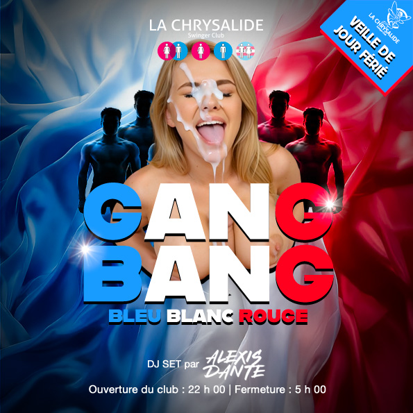 GANG BANG BLEU BLANC ROUGE